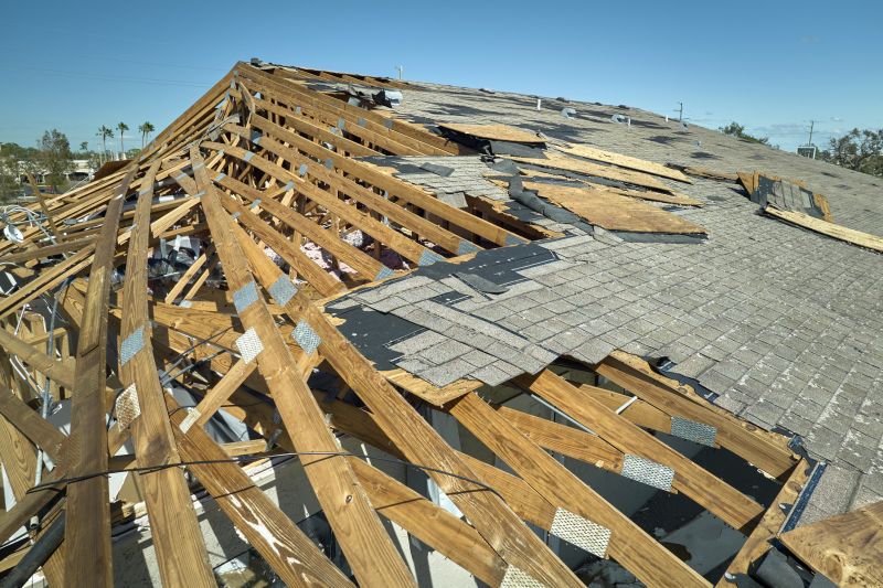 Hail Damage Roof Repair detail