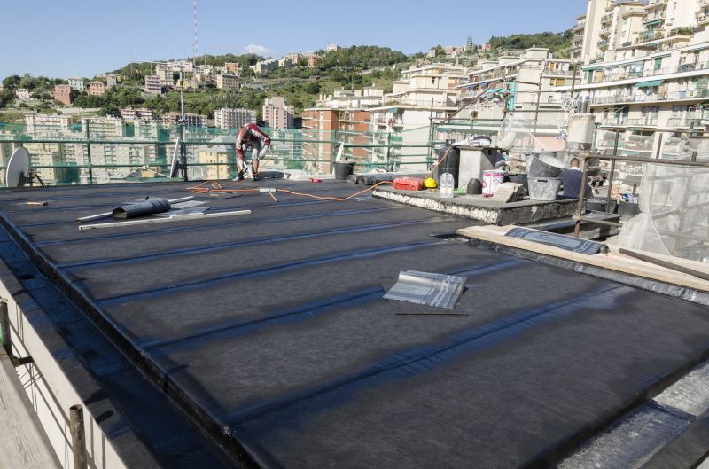 Tar Roof Repair detail